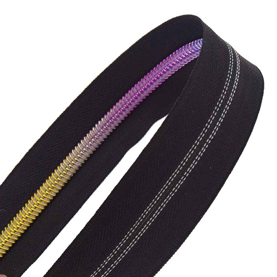 5Yards #3 #5 Open-end Zipper Nylon for DIY Bag Clothing Sewing Craft Accessories - Image 4 of 4