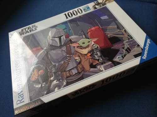 Ravensburger Star Wars The Mandalorian & Child Jigsaw Puzzle 1000pc new unpacked - Picture 4 of 4
