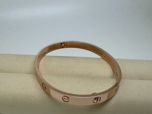 CARTIER Love Armreif Klassisches Modell 18kt Roségold Größe 20 LP7.900€ Box - Bild 4 von 4