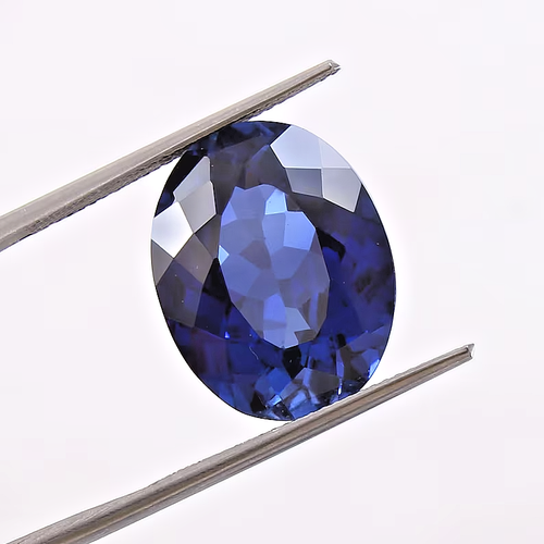 4.20 Ct AA+ Natural Ceylon Blue Sapphire Oval Cut Loose Gemstone EGL Certified - Imagen 3 de 4