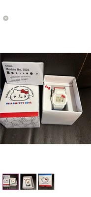 Casio BABY-G Limited Edition Hello Kitty Digital White Resin Wristwatch Quartz