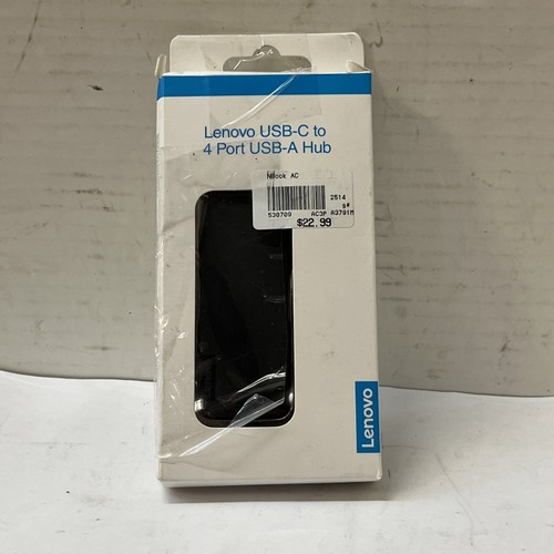 Lenovo USB-C to 4 Port USB-A Hub - 第 2/2 張圖片