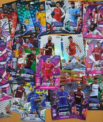 Panini Premier League Fußball Karten Konvolut Restposten Bulk Inserts 50+ Karten