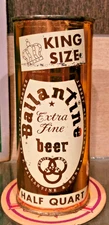 1950S 16 OUNCE BALLANTINE EXTRA FINE FLAT TOP BEER CAN NEWARK NJ KING SIZE