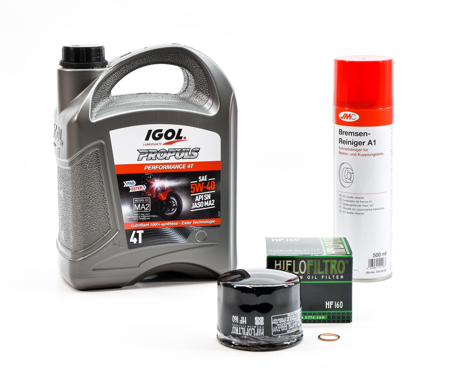 Kit vidange IGOL 5w40 BMW K 1300 GT pour stopper l'usure mécanique prématurée