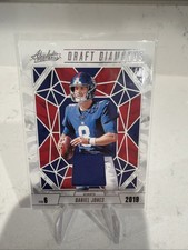 2024 Panini Absolute - Draft Diamonds Jersey Daniel Jones #DDJ-DJS (MEM)