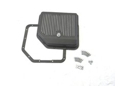 Aluminum Gm Turbo 350 Finned Transmission Pan Black E45301bk Aluminum Gm Turbo 350 Finned Transmission Pan Black E45301bk