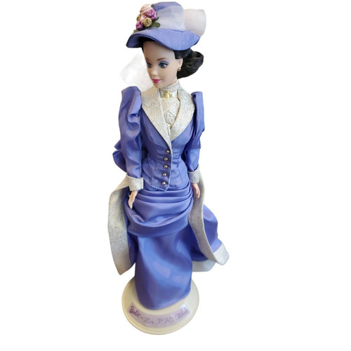 Mrs PFE Albee Barbie doll Avon Special Edition 1997 Victorian Dress Purple