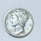 1936 MERCURY DIME *90% SILVER, Circulated Coin, Free Shipping #6755