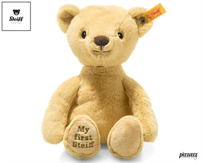 Steiff brauner Teddybär Sammlerstück Plüsch Baby Safe Stofftier Geschenk 26 cm 242120