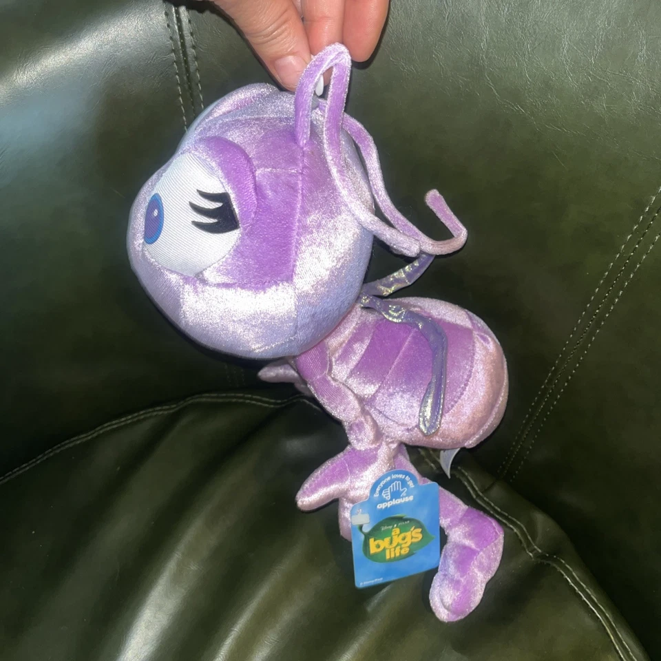 Peluche Applause Disney Pixar 10" - Punto - A Bugs Life - Hormiga de dibujos animados Foto 4 de 4