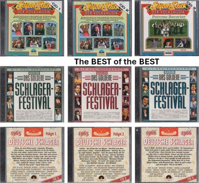 The BEST German Schlager Musik 9CD BUNDLE