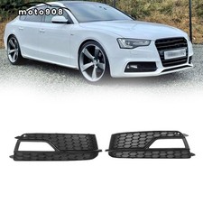 Für 2013-2016 Audi A5 S5 S-Line Gitter Waben Stoßstange Nebelscheinwerfer Grill