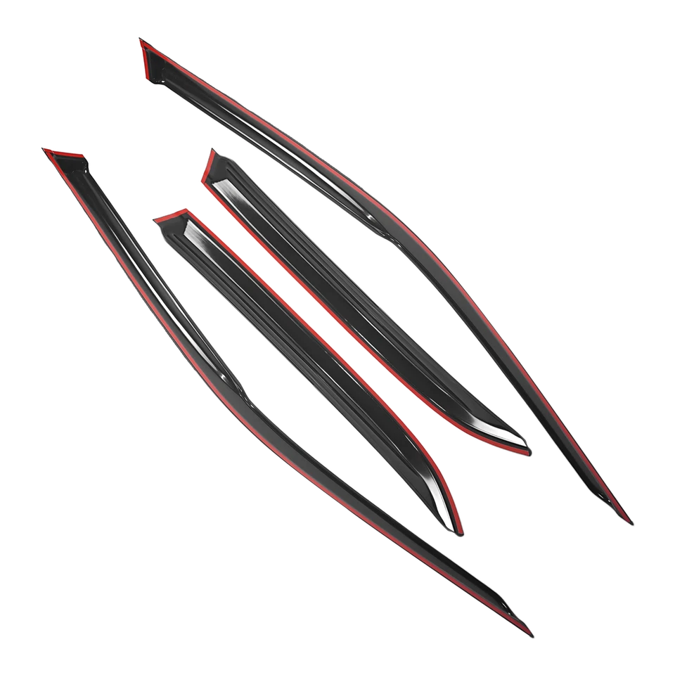 Para Chrysler 300 2011-2023 Ventana Visera Ventilación Sombra Protectores de Lluvia Deflectores de Viento Foto 4 de 4