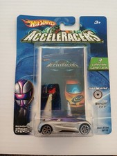HOT WHEELS ACCELERACERS SILENCERZ NITRIUM 2 OF 9 Sealed Card With Game Cards