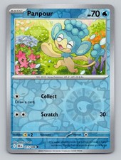 Reverse Holo Panpour #017/086 Common SV: Black Bolt Pokemon