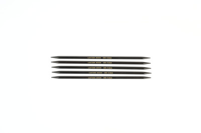 Lantern Moon 8'' Ebony Double Point Knitting Needles (Set of 5) (5 US (3.75mm))