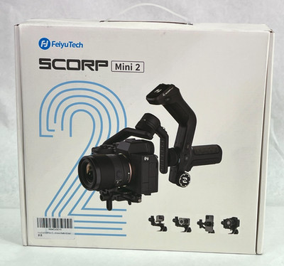 NEW FeiyuTech Scorp Mini 2 All in One Handheld Gimbal Stabilizer 3-Axis Camera