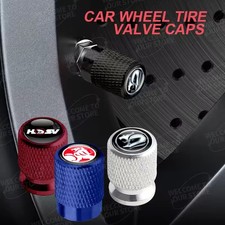 Premium Aluminum Holden HSV Valve Caps 4-Piece Wheel Tire Stem Cover Set