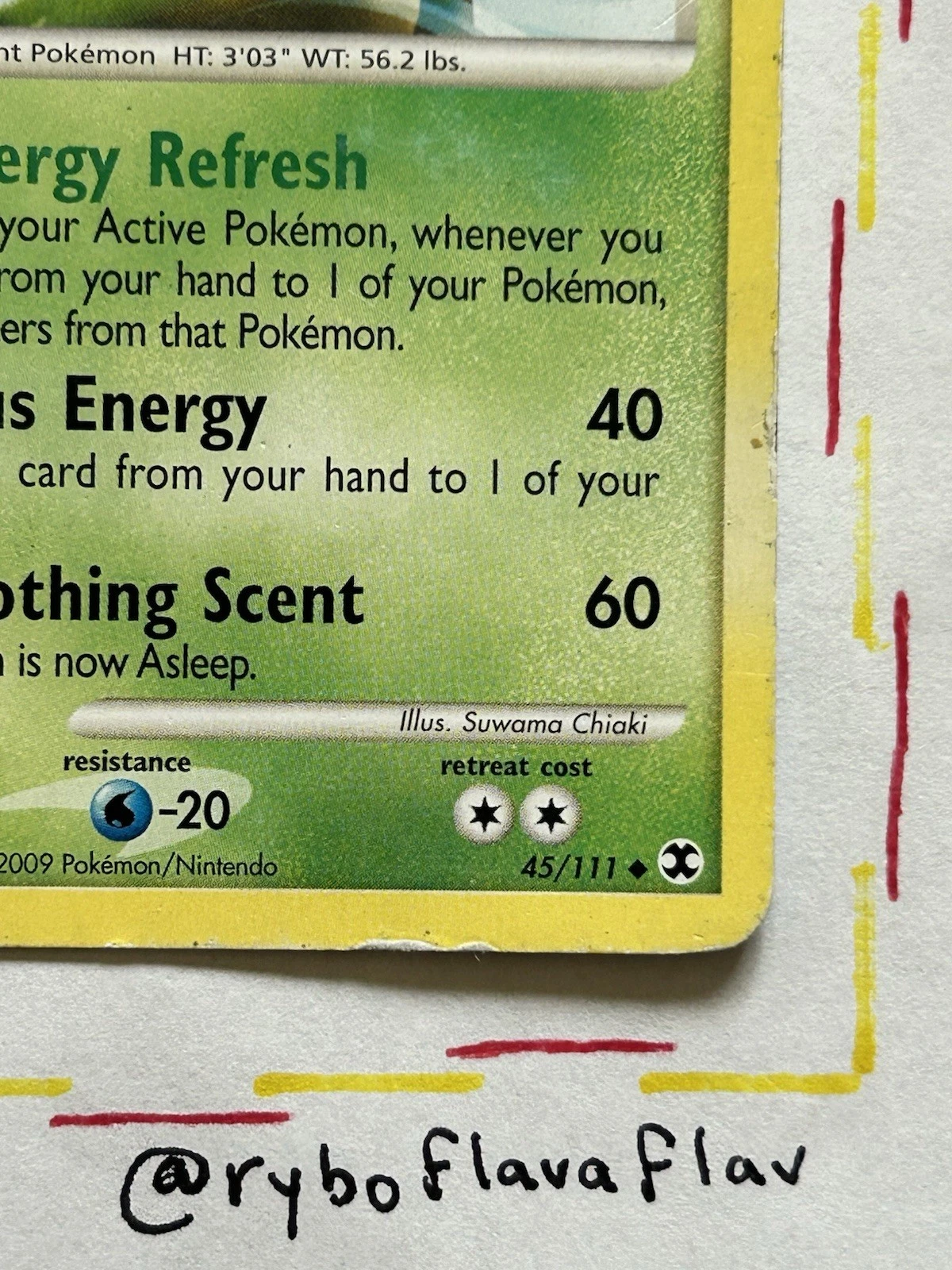The Pokémon Company Pokémon TCG Leafeon 45/111 Rising Rivals Uncommon 90HP EN image 5