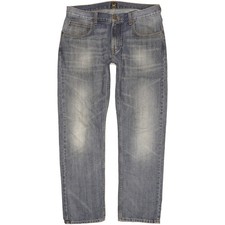 Lee Blake Herren Jeans Blau Straight Regular W34 L31 (107560)