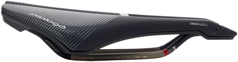 Sillín de Bicicleta Prologo 143Mm Negro Cómodo Unisex Rendimiento Sillín Foto 3 de 4