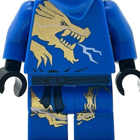 Jay DX The Golden Weapons Ninjago Lego Minifigure Lightning Dragon Battle 2521