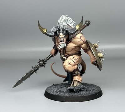 Warhammer AOS painted Slaves to Darkness Ogroid Myrmidon 