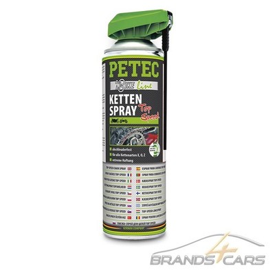 PETEC 500ml KETTENSPRAY KETTENFETT SPRÜHFETT SCHMIERFETT GREASE 51341086