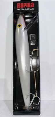 Rapala RGL Giant lure FT SB USF 24.5 inch Silver Wall Decor Man Cave Lodge