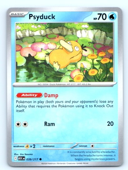 Psyduck 039/217 ~ English Near Mint