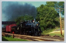 Chicago & North Western 1385 Steam Locomotive Lodi Wisconsin 1983