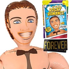 Poupée Gonflable Homme avec Écharpe Future Mariée - EVJF Enterrement de Vie d...