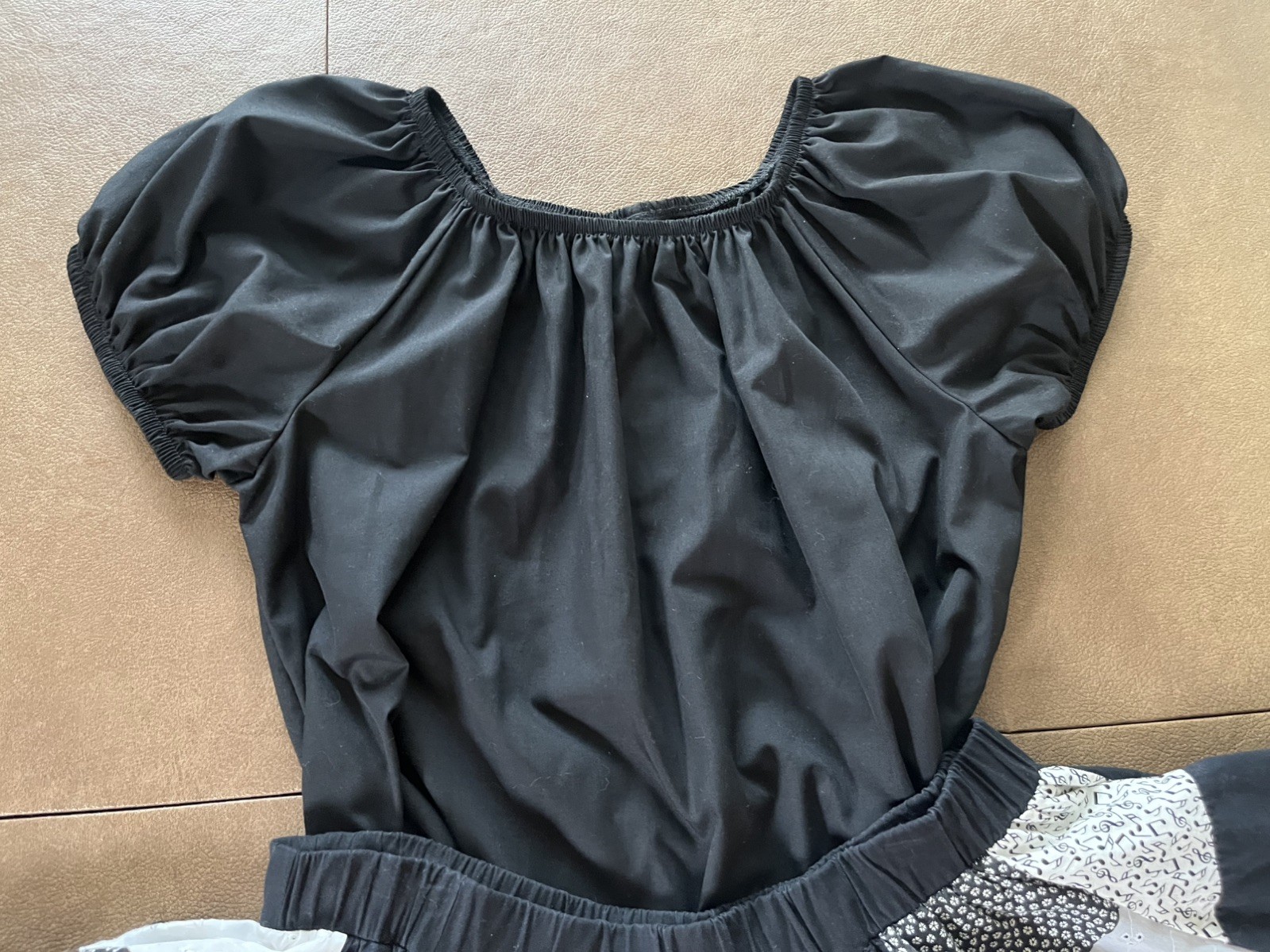 Black and White Patchwork Design Square Dance Out… - image 15