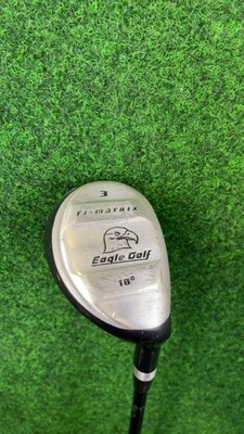 Ti-Matrix Eagle Golf 3-Hybrid - Herren (Graphit, 42'', Rechts, 18)