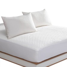 Twin XL Size Waterproof Mattress Protector Rayon from Bamboo Fitted Mattress ...