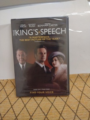 The King s Speech (DVD, 2010) Colin Firth/Geoffrey Rush - New Factory Sealed 