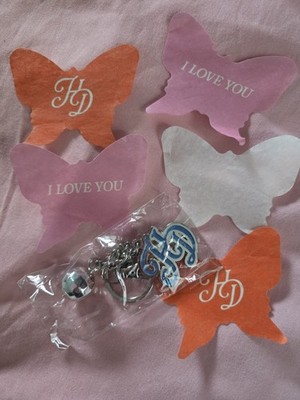 Hilary Duff VIP Merch Lucky Me Tour keychain