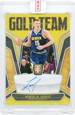 Autographed Nikola Jokic Nuggets Basketball Card Item#14612578 COA