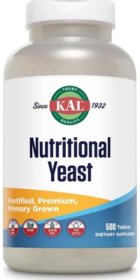 KAL Nutritional Yeast Supplement, Fortified w/ B12, Biotin, Folic Acid, Other B