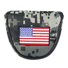 USA Military Mallet Putter Cover Headcover For Scotty Cameron Taylormade Odyssey