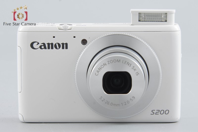 Canon PowerShot S200 White 10.1 MP Digital Camera | eBay