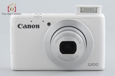 Canon PowerShot S200 White 10.1 MP Digital Camera | eBay