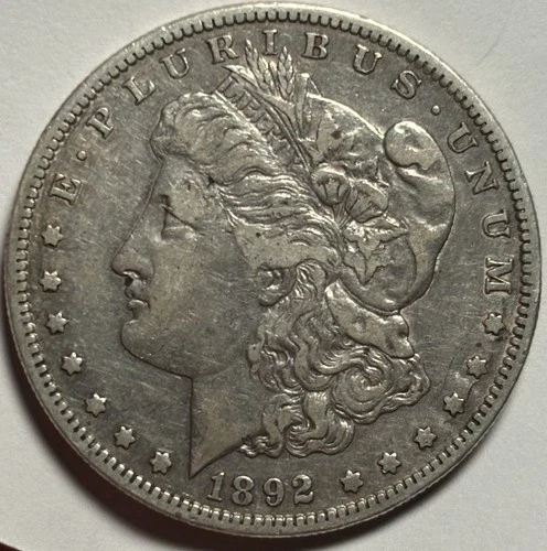 1892-S Morgan Silver Dollar — VF+/XF Condition (You Decide) 🔥 Auction