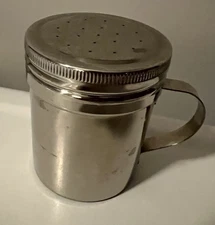 Amco Stainless Steel Dredge Shaker Ideal For Salt, Spice, Sugar, Flour