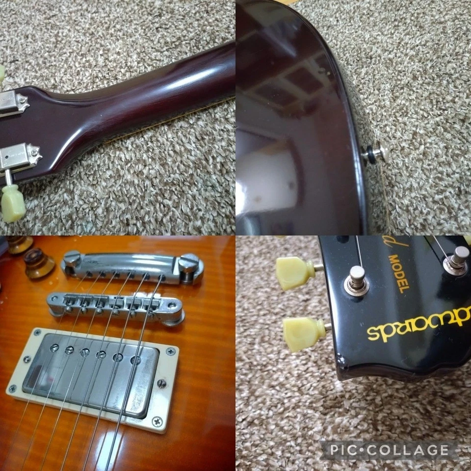 Edwards Les Paul Type Electric Guitar From JAPAN - Image 2 of 4