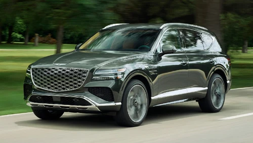 2xSilver Roof racks / Cross bars for Genesis GV80 2021-2025 - Picture 6 of 9