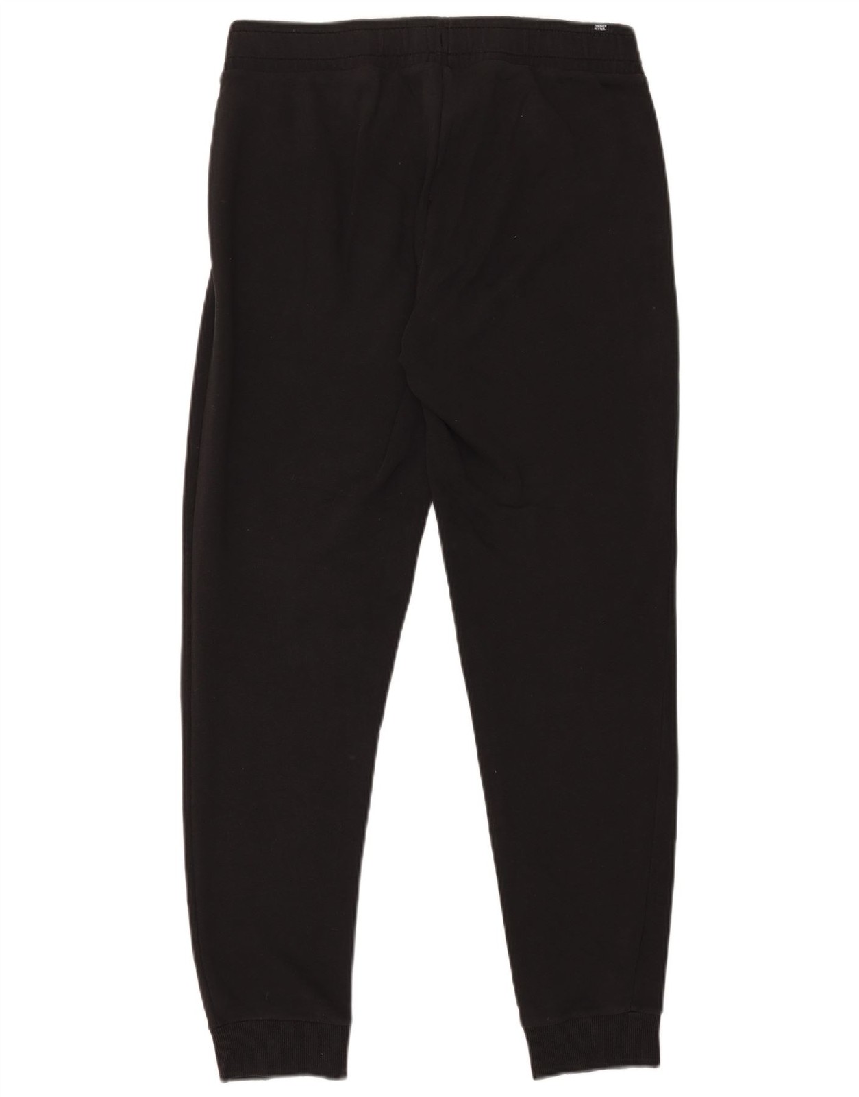 Puma Mens Graphic Tracksuit Trousers Joggers Medium Black Cotton CH17 thumbnail 2