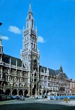 AK München Marienplatz Tram 1968