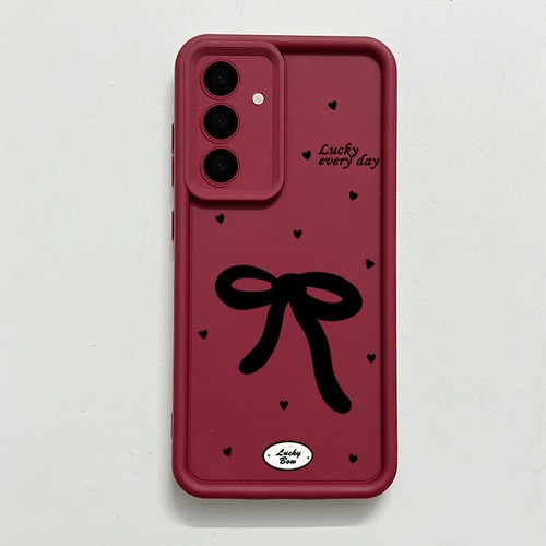 Bow Tie For Samsung S25 S24 Ultra S23 S22 A26 A36 A16 A15 A55 A35 A54 Case Cover - Picture 13 of 20